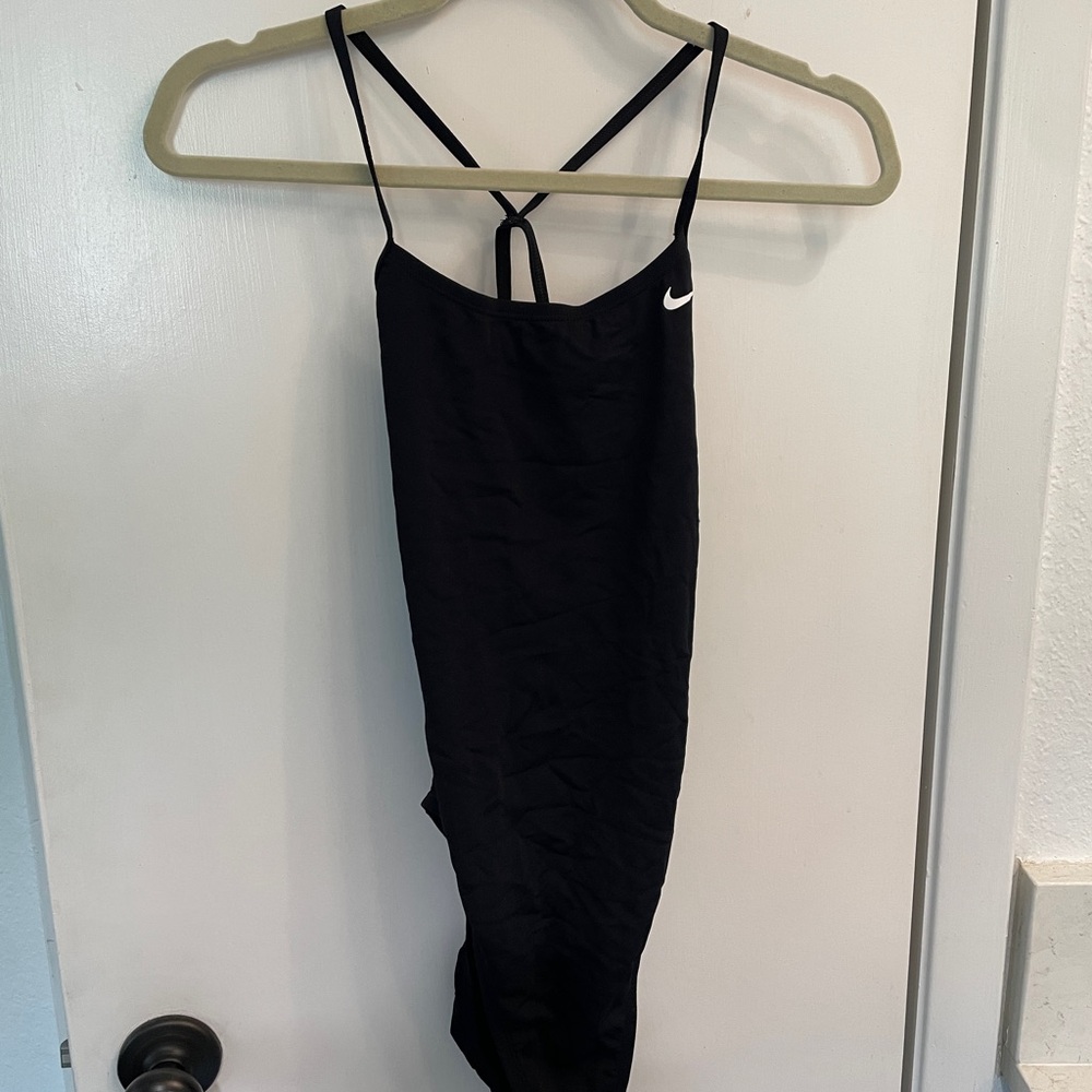 Nike Performance Black Swimsuit Size 34 / WMS 8